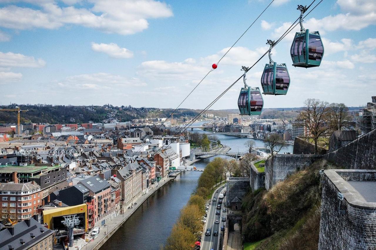 Les Cerisiers - Duplex De Standing Au Centre De Namur Dış mekan fotoğraf